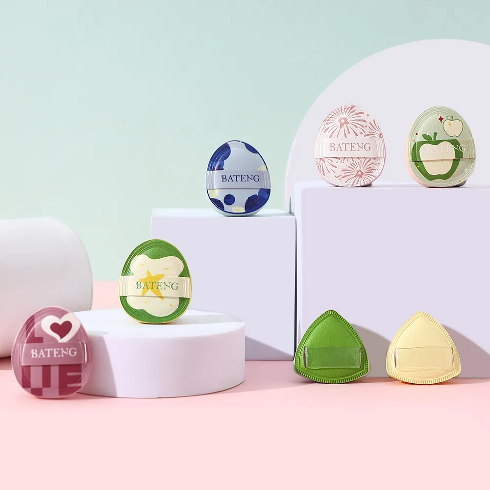 PU Skin Feel Thumb Powder Puff