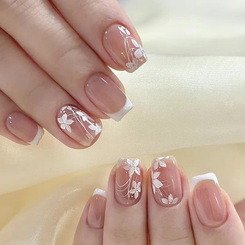 24PCS Short Sweet Girl Press