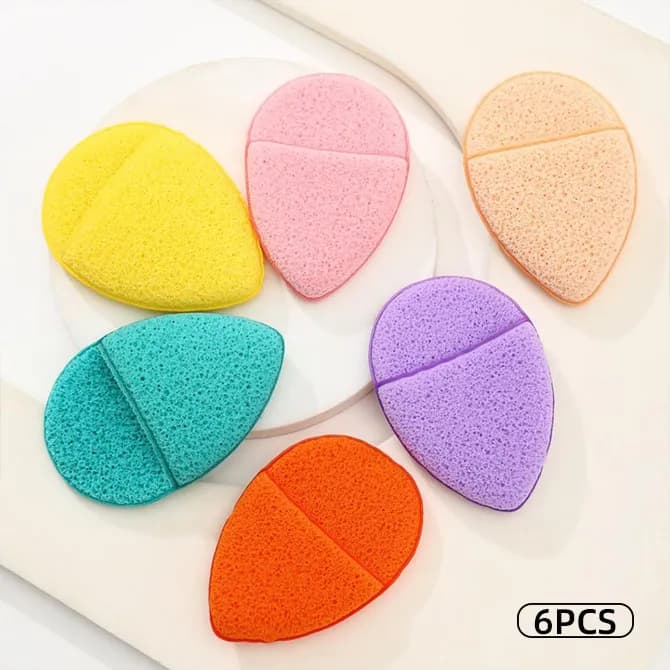 6PCS Reusable Gentle Face Cleansing Gloves