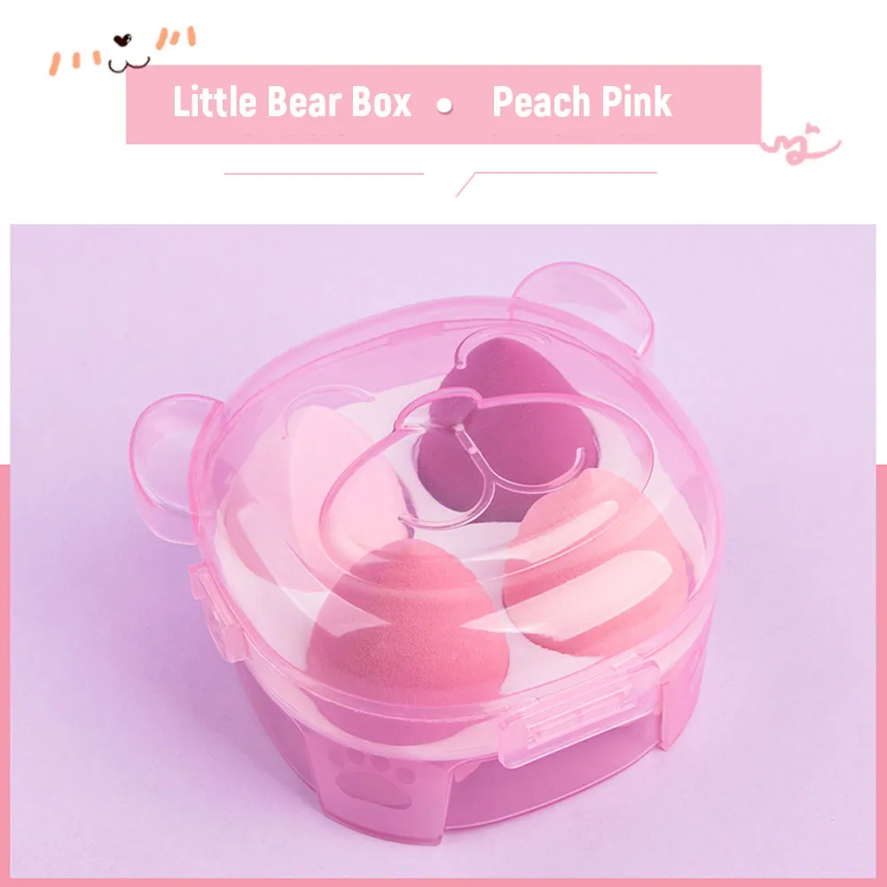 4Pcs Makeup Sponge Set, Latex Free Beauty Sponge