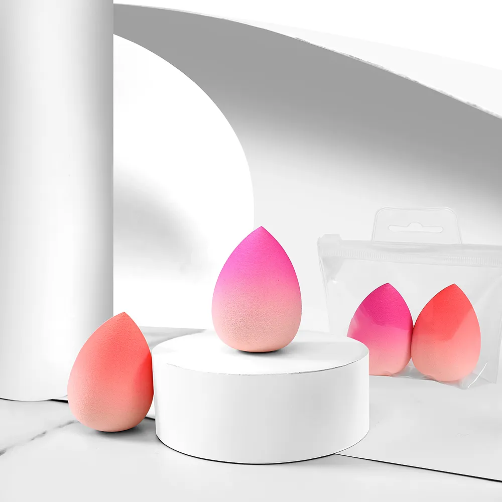 Dry and Wet Spray colors Makeup Sponge Beauty Sponges