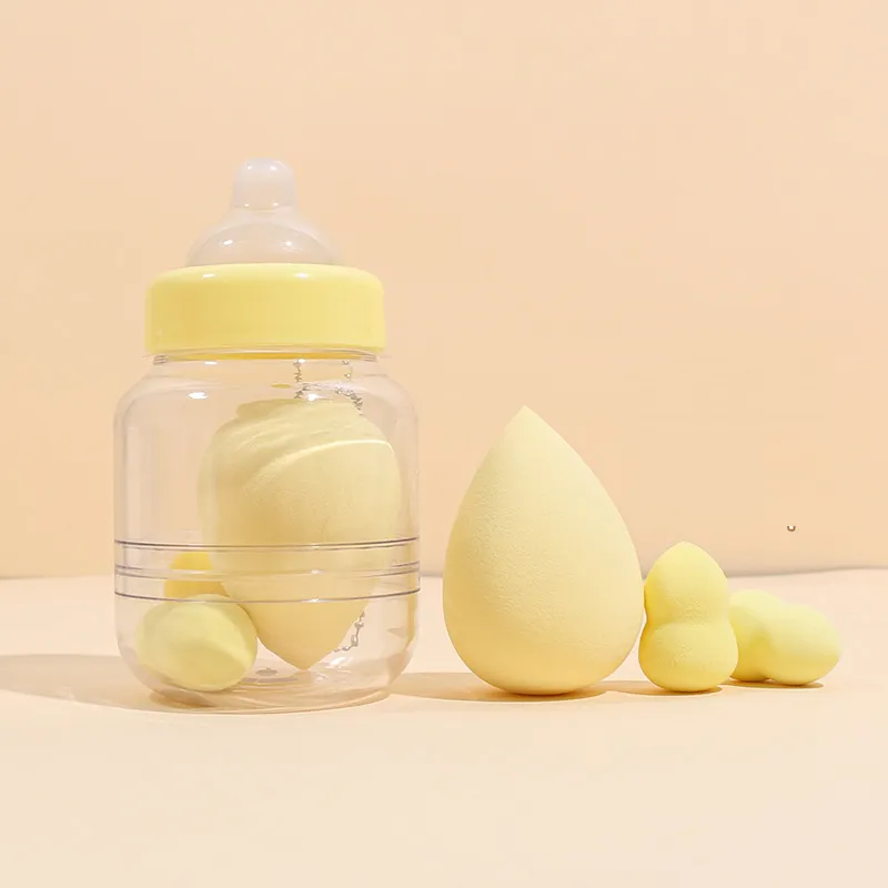 Makeup blenders with bottle