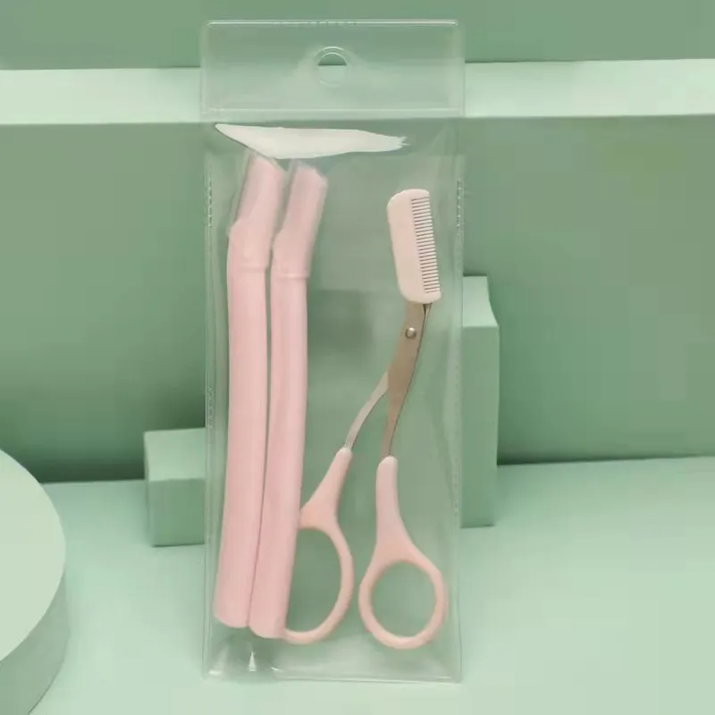 Eyebrow trimmer set