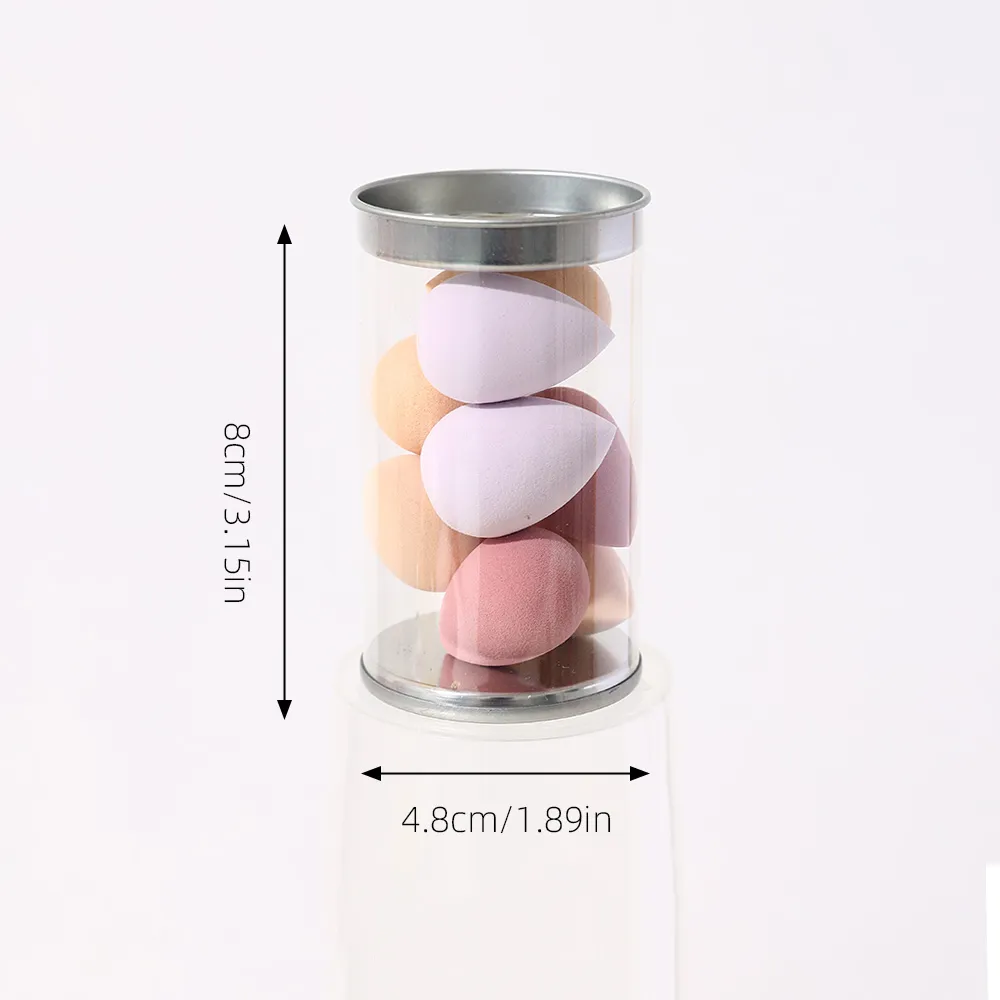 8Pcs Mini Latex Free Makeup Sponge Set