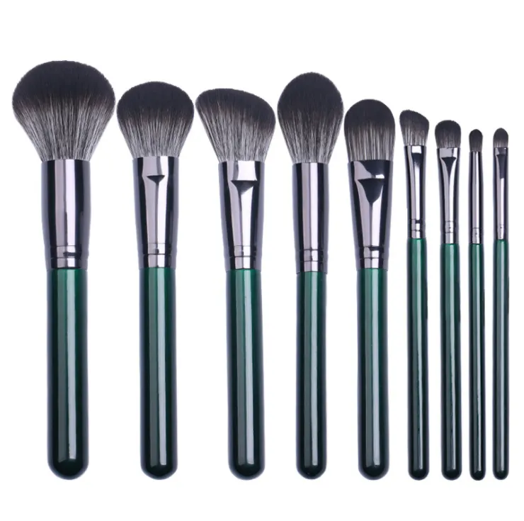Inky makeup brush sets